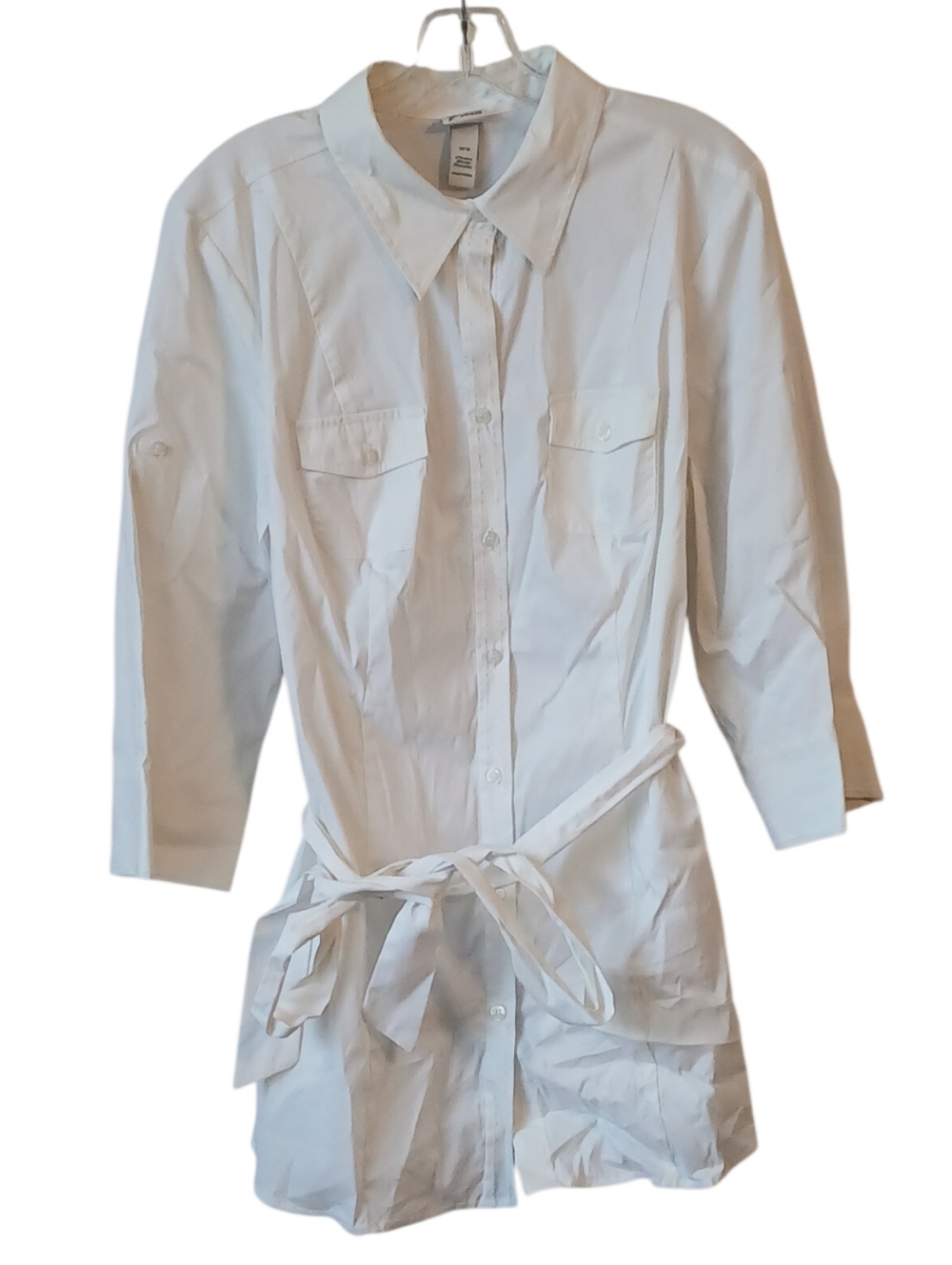 Lane Bryant Venezia White Button-Front Top Size 14/16 NWT